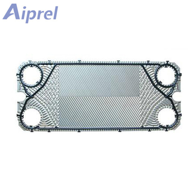 SS304 / 316L / Titanium N35 Heat Exchanger Plates APV T4 0.6mm