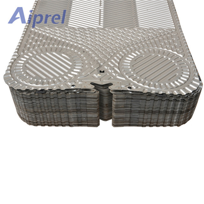 SS304 / 316L / Titanium N35 Heat Exchanger Plates APV T4 0.6mm