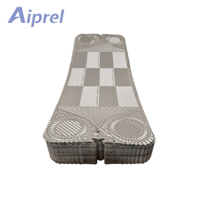 SS304 / 316L / Titanium N35 Heat Exchanger Plates APV T4 0.6mm