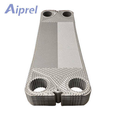 SS304 / 316L / Titanium N35 Heat Exchanger Plates APV T4 0.6mm