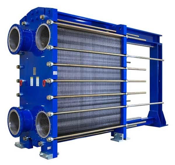 High Efficiency Condenser Plate Heat Exchanger  Energy Saving Compact Structure